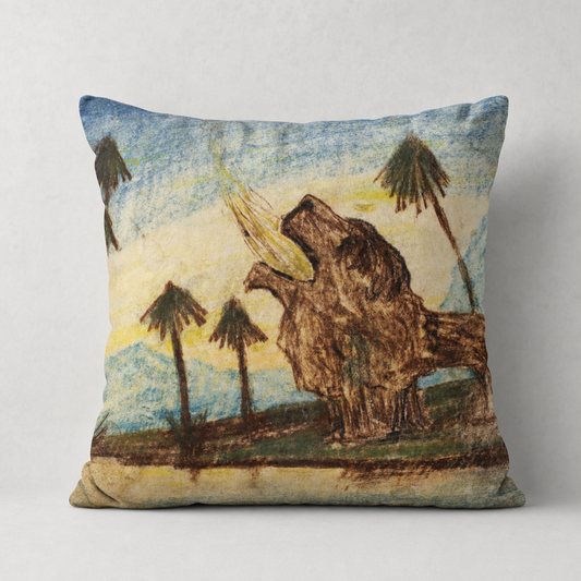 C. F. Hill – the Lion – Premium Pillow