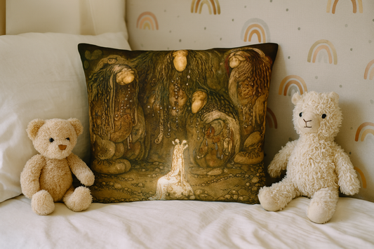 Swedish Folklore (Johna Bauer) – Troll-Gathering – Pillow