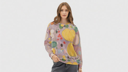 Hilma af Klint – Number Seven – All-Over Sweatshirt